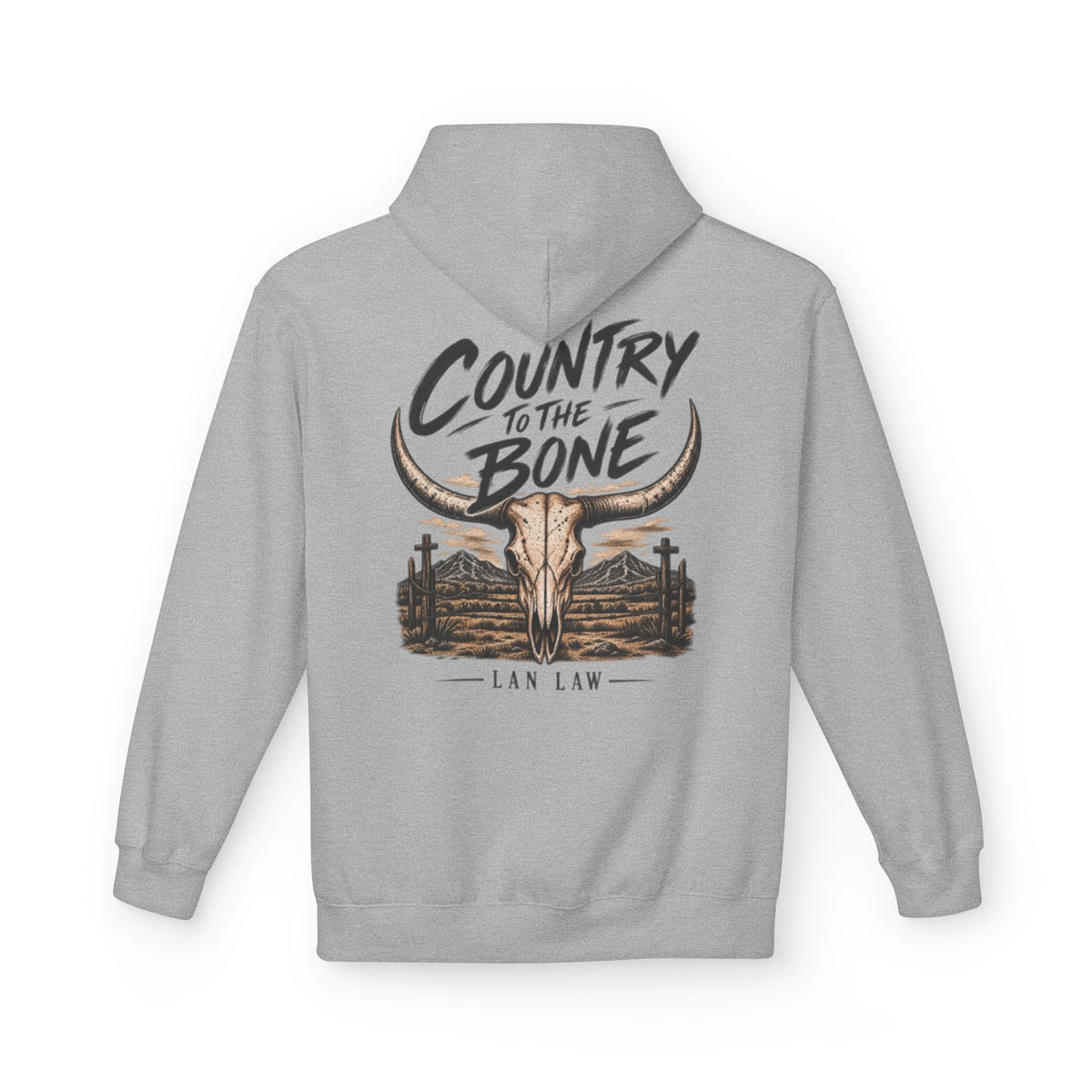 Country to the Bone Hoodie