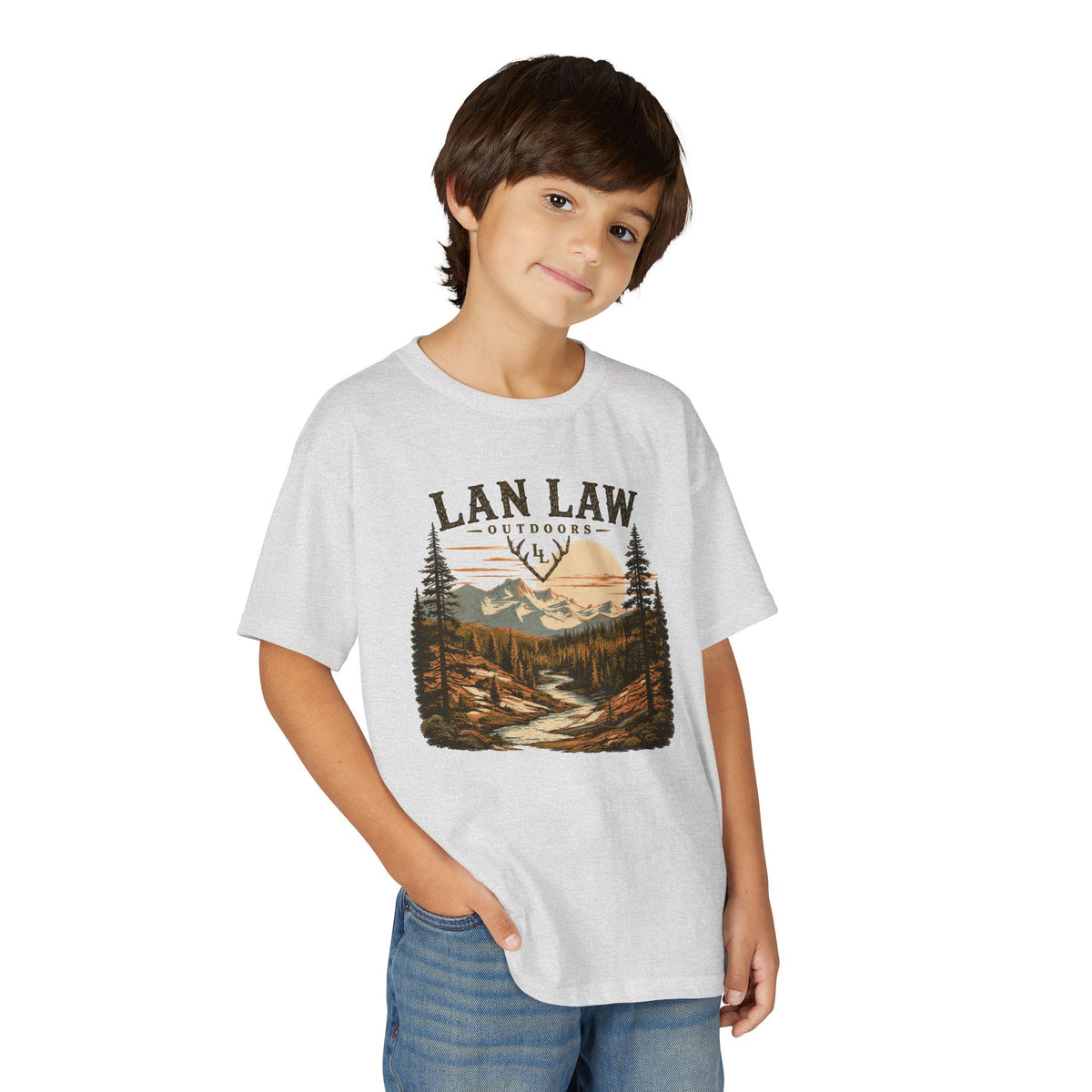 Youth Mountain Scenic Tee