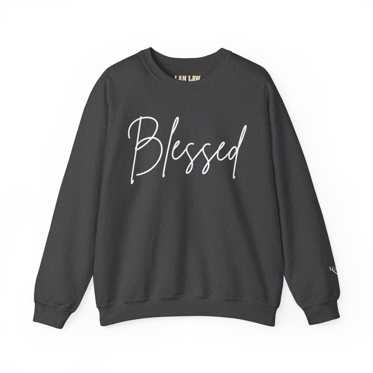 Classic White Crewneck Sweatshirt
