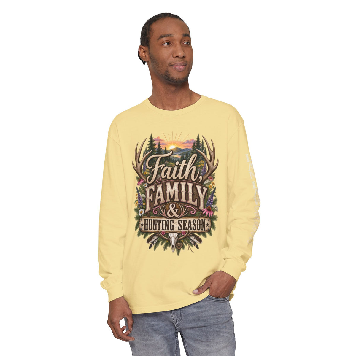 Faith, Family & Hunting Long Sleeve Tee