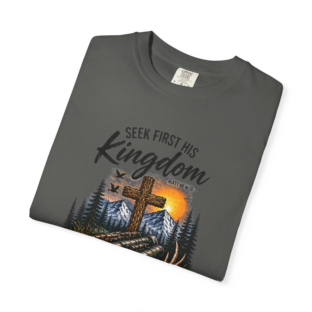 Seek First His Kingdom Cross Tee