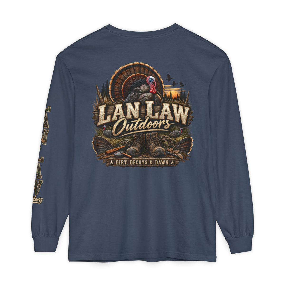 Lanlaw Outdoors Turkey Long Sleeve Tee