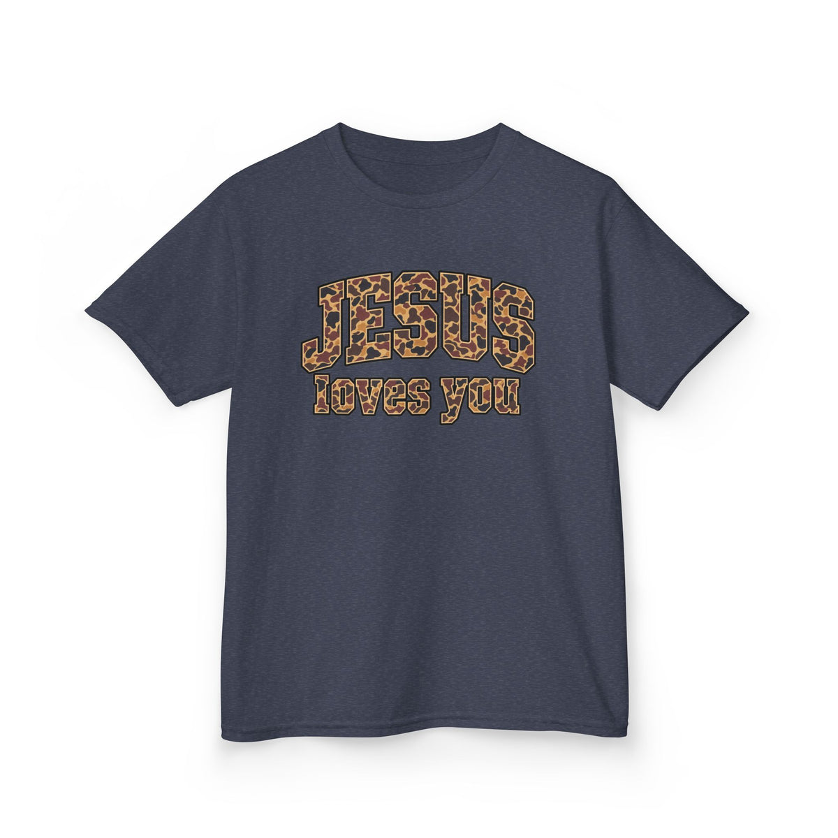 “Jesus Loves You” Camo Tee
