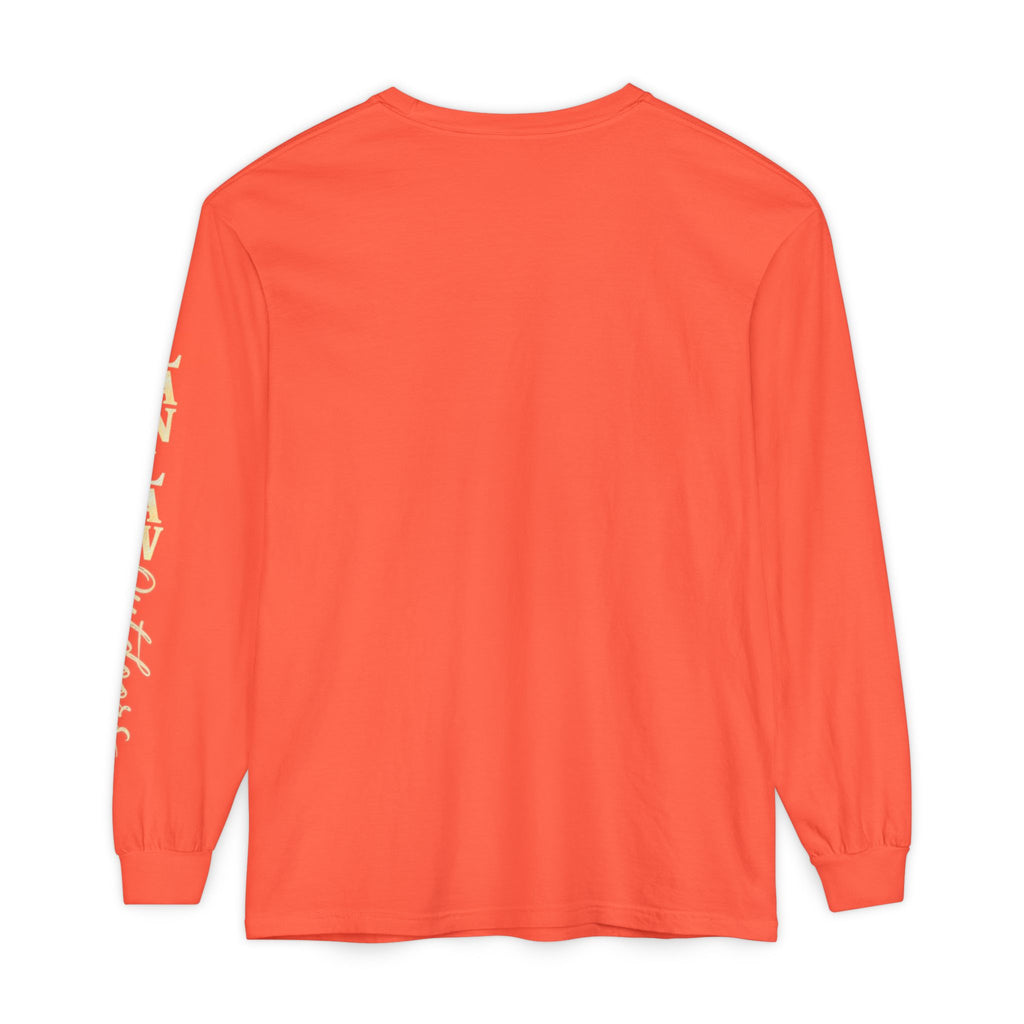 Outdoors Floral Antlers Long Sleeve Tee