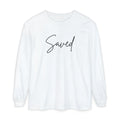 Saved Script Long Sleeve Tee