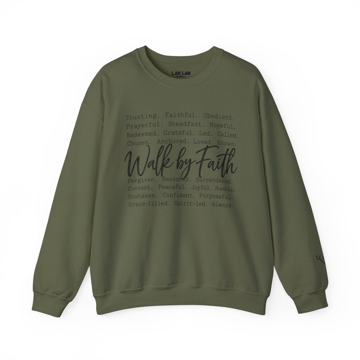 Walk by Faith Crewneck Sweatshirt