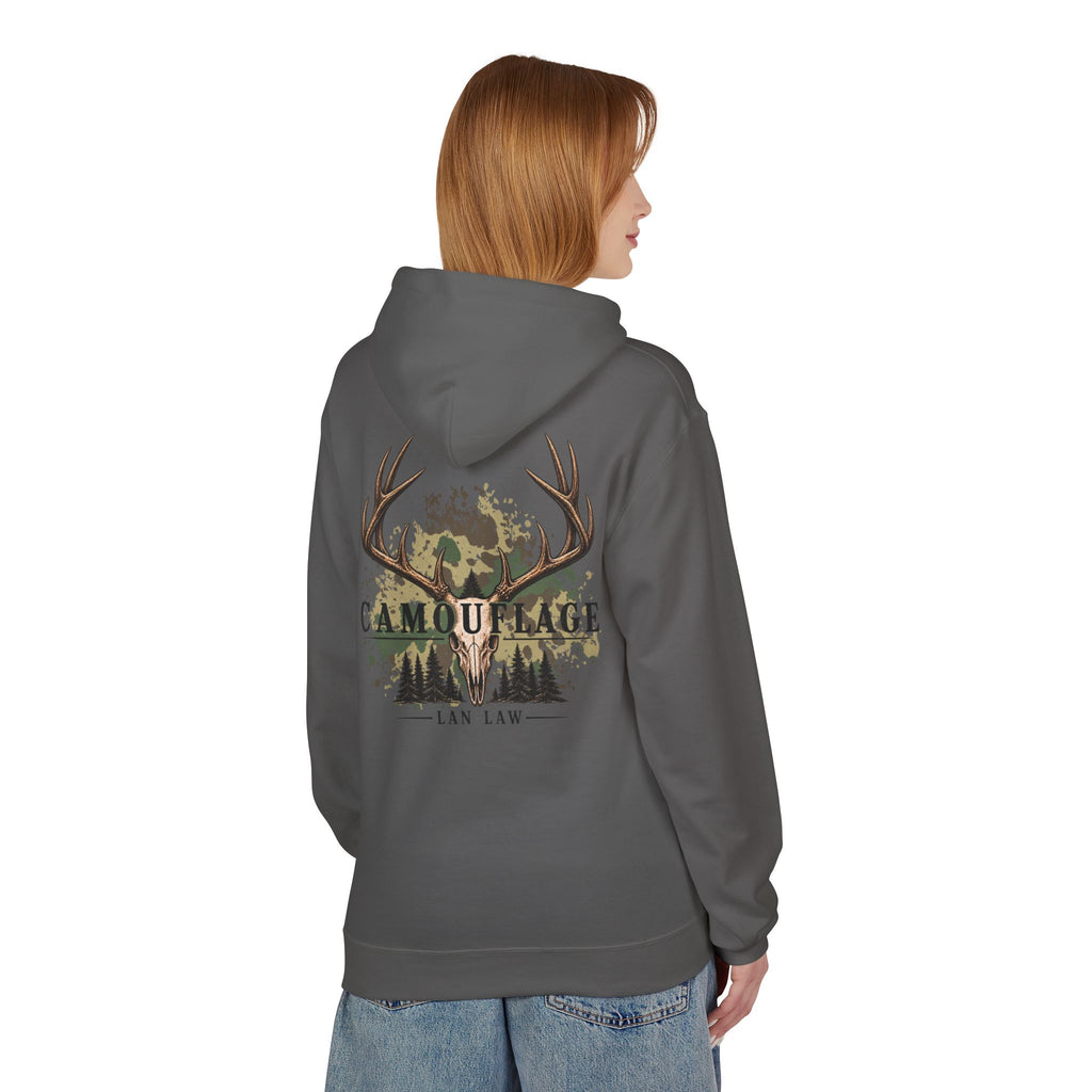 Camouflage Antlers Hoodie — 'Camouflage' Graphic Hunter Hoodie