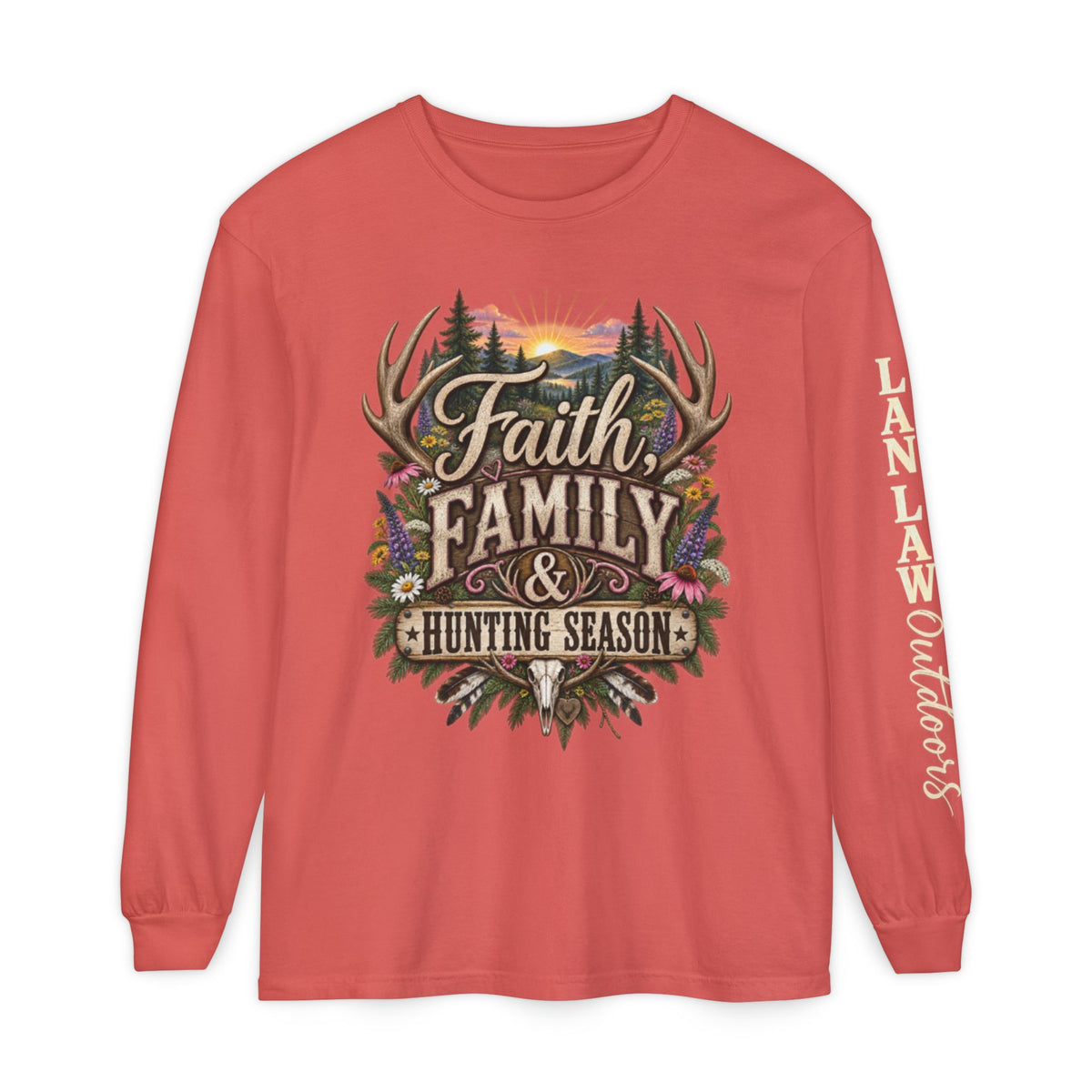 Faith, Family & Hunting Long Sleeve Tee
