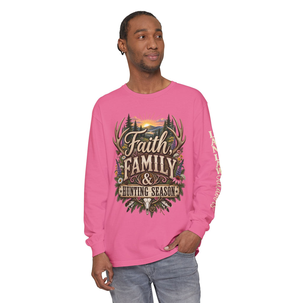 Faith, Family & Hunting Long Sleeve Tee