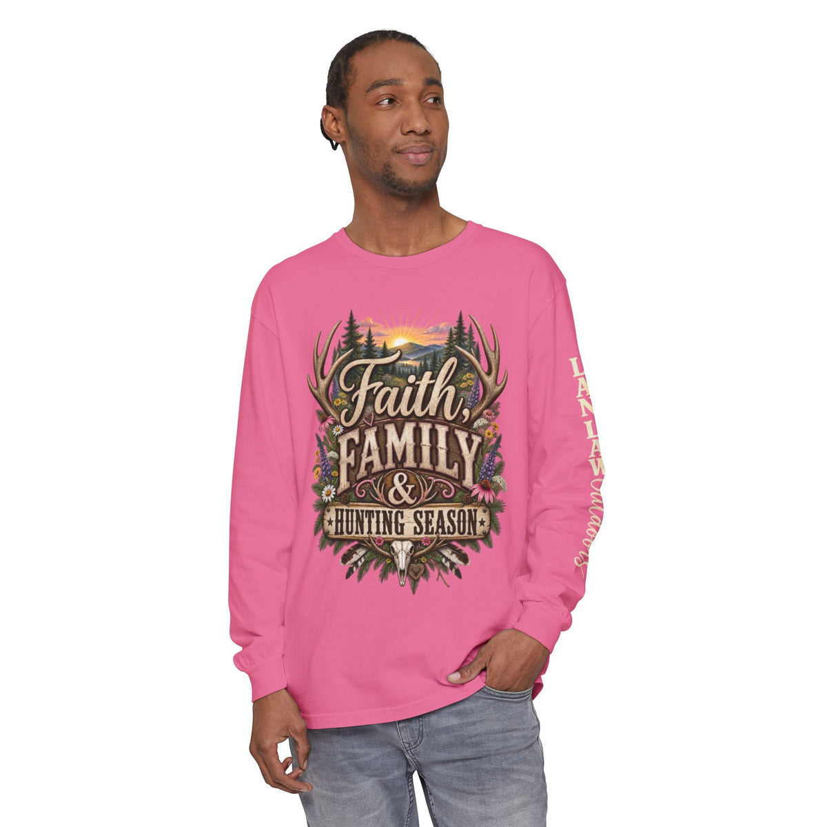 Faith, Family & Hunting Long Sleeve Tee