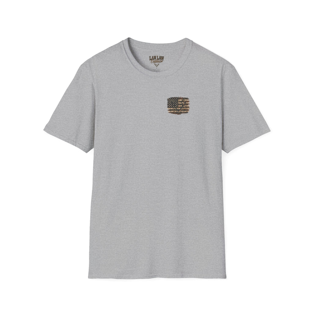 Distressed American Flag Tee
