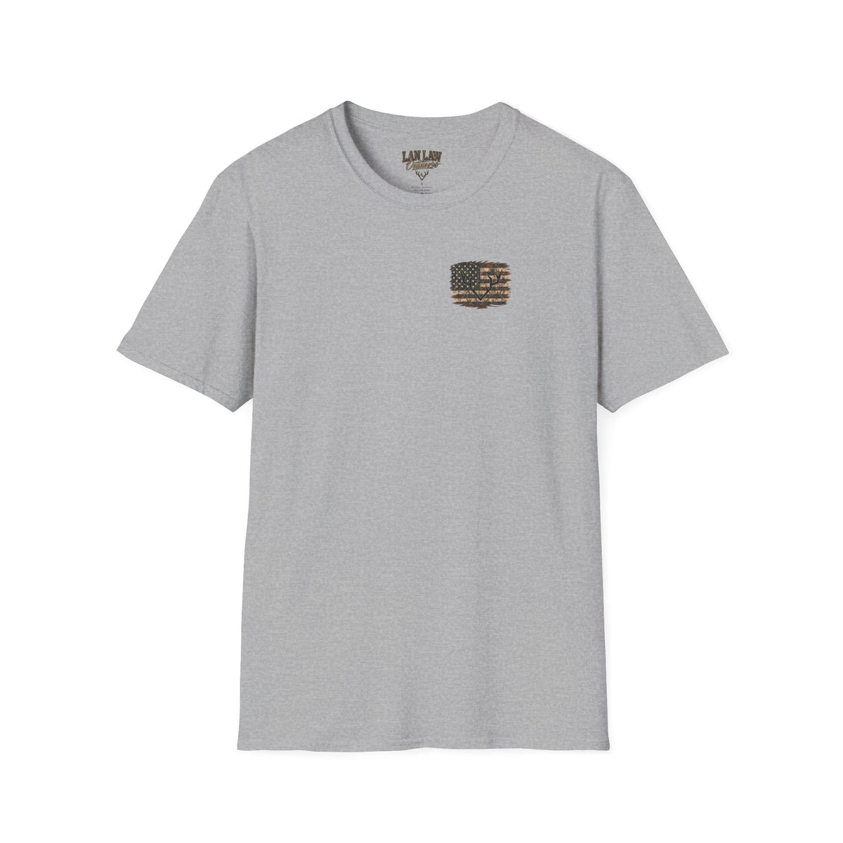 Distressed American Flag Tee