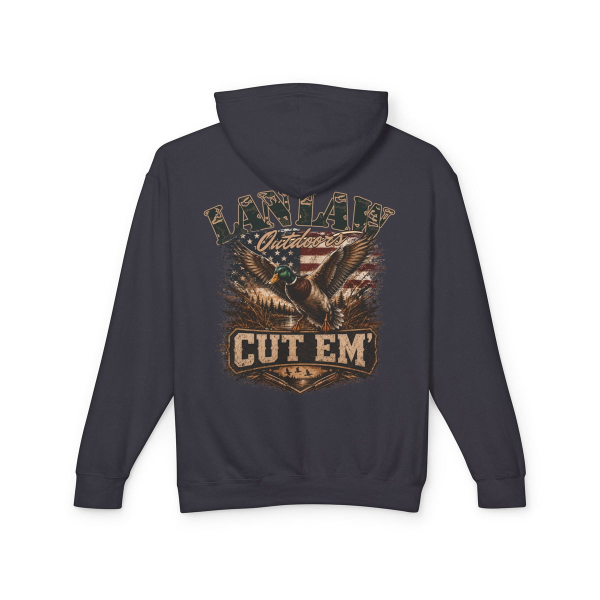 'Cut 'Em' Vintage Duck Hoodie