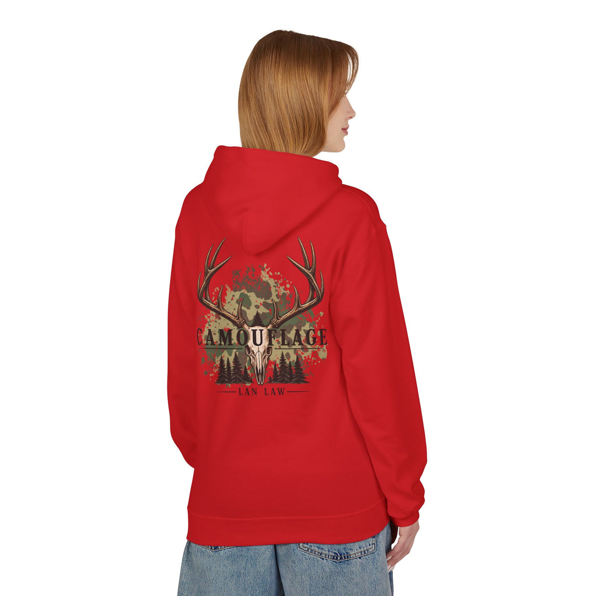 Camouflage Antlers Hoodie — 'Camouflage' Graphic Hunter Hoodie