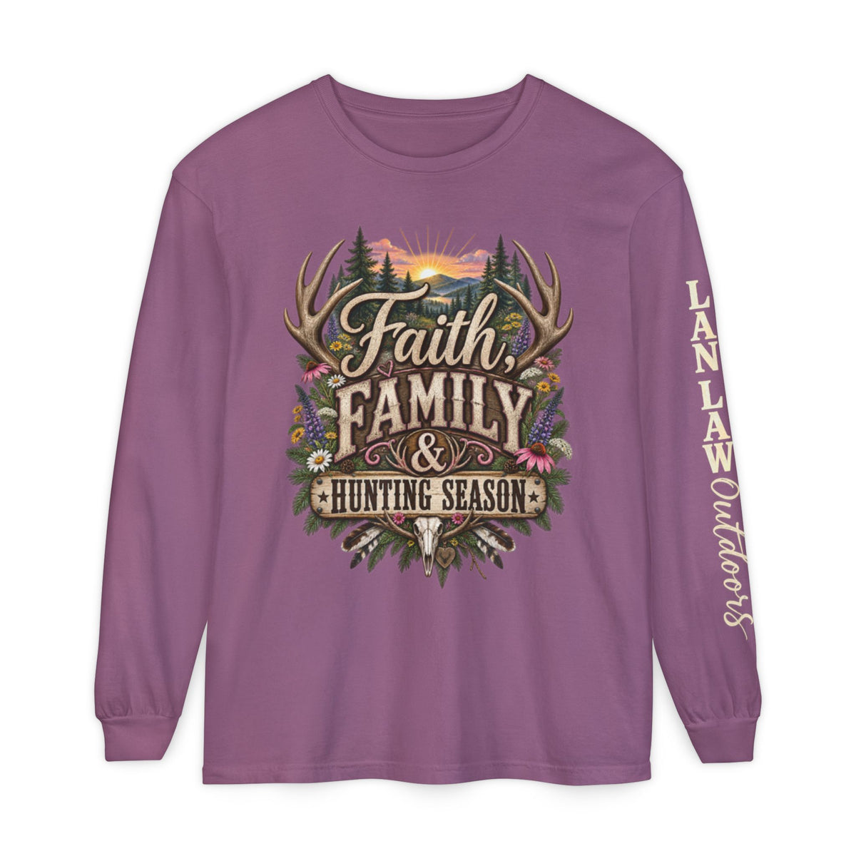 Faith, Family & Hunting Long Sleeve Tee