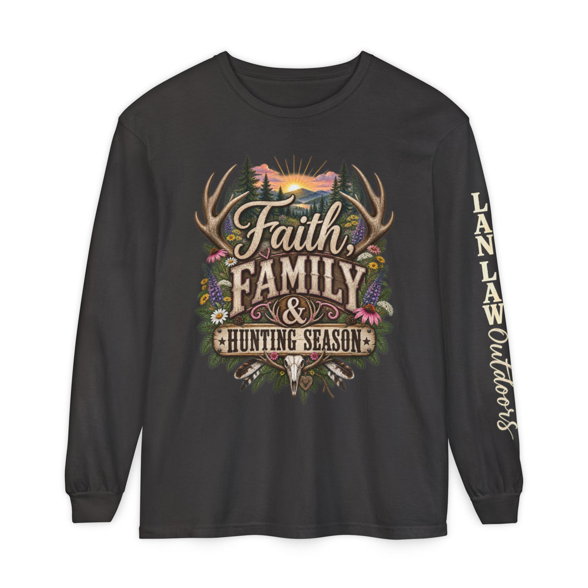 Faith, Family & Hunting Long Sleeve Tee