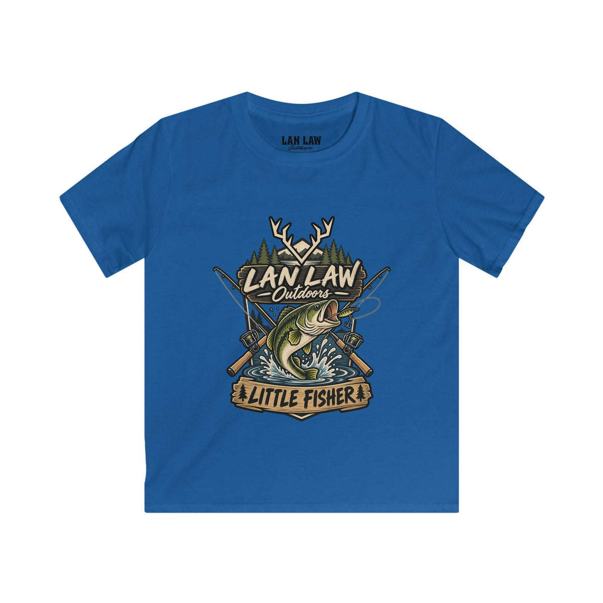 "Little Fisher" Outdoor Fishing Tee