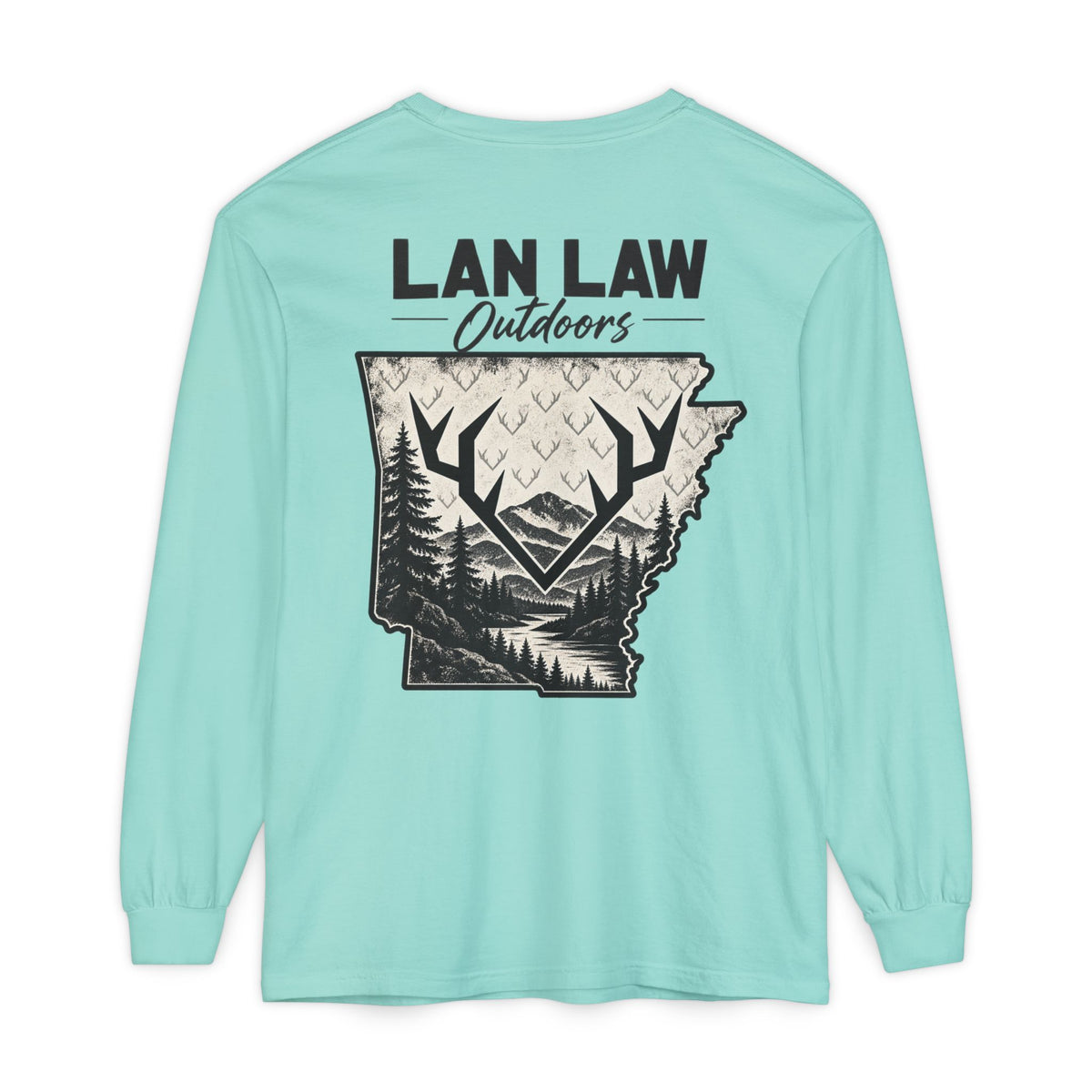 Arkansas Deer Antler Long Sleeve Tee