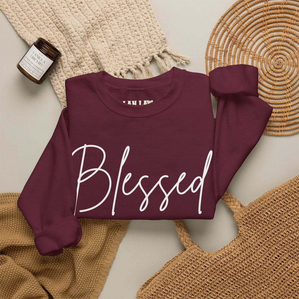 Classic White Crewneck Sweatshirt