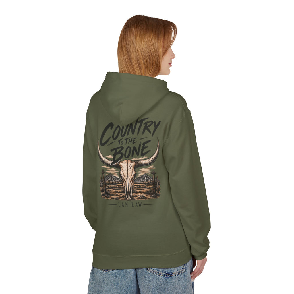Country to the Bone Hoodie