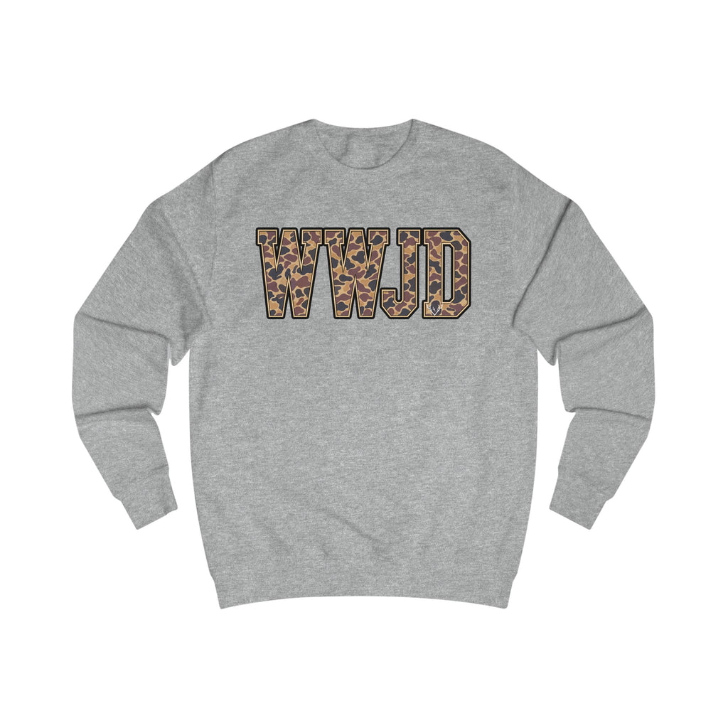 WWJD Camo Sweatshirt