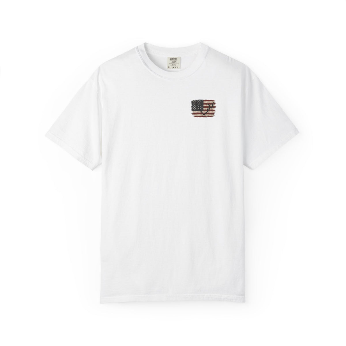 All Glory to Him Deer Skull Cross Tee
