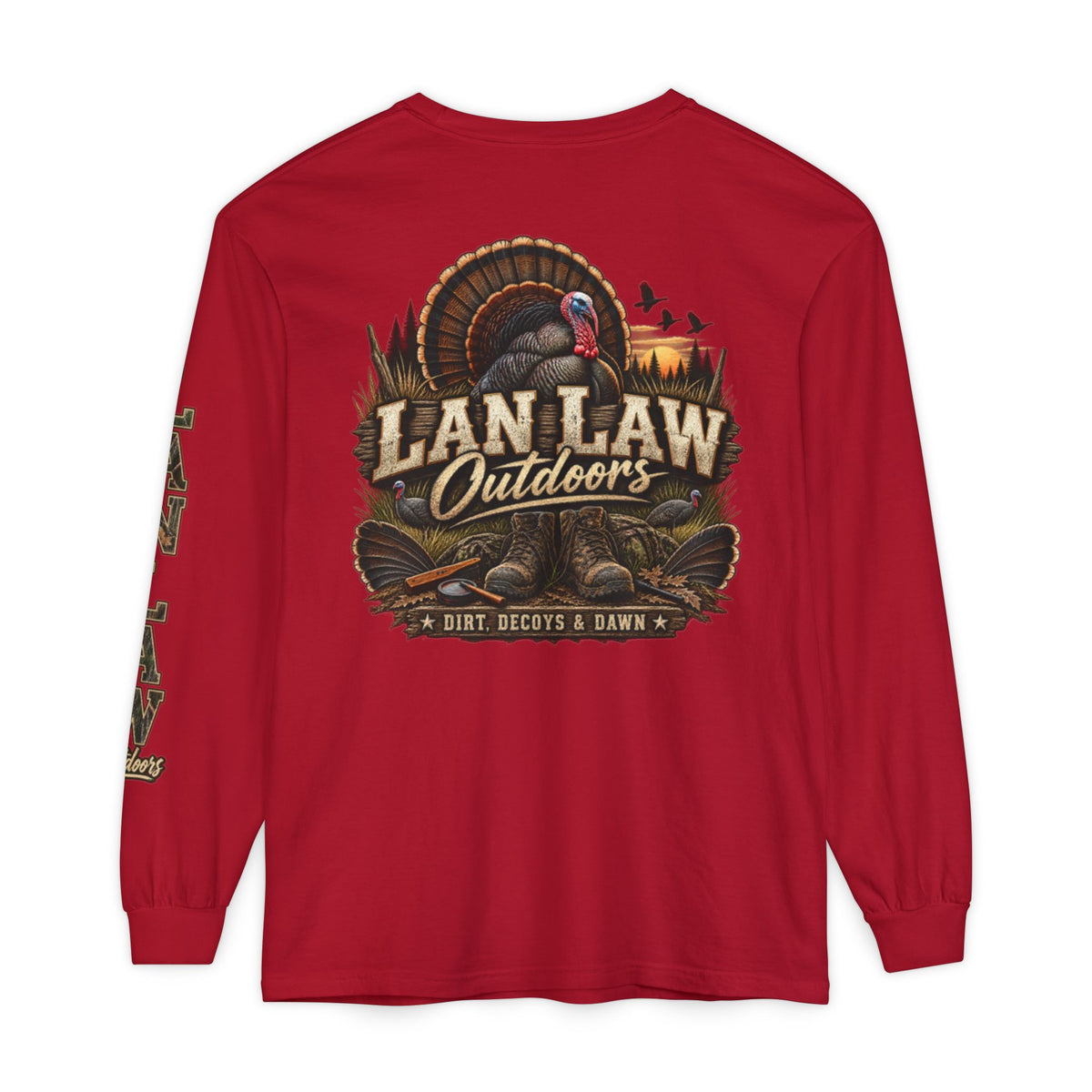 Lanlaw Outdoors Turkey Long Sleeve Tee