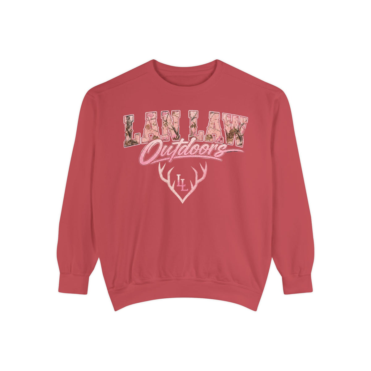 Pink Camo Logo Sweatshirt