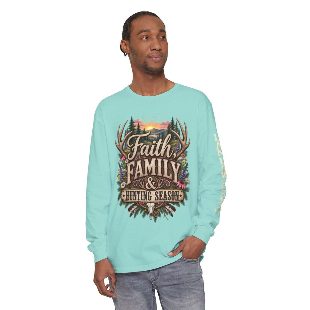 Faith, Family & Hunting Long Sleeve Tee