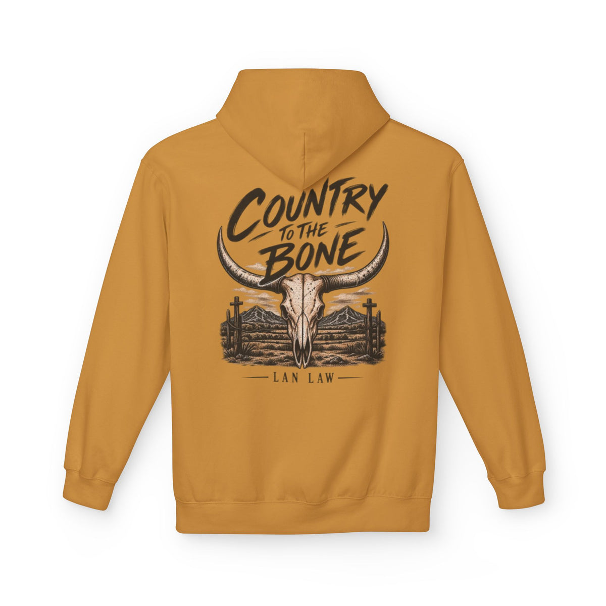 Country to the Bone Hoodie