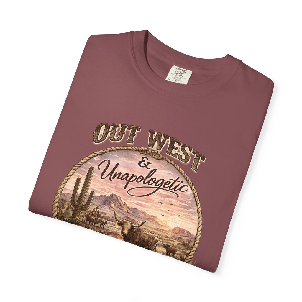 Out West & Unapologetic Tee