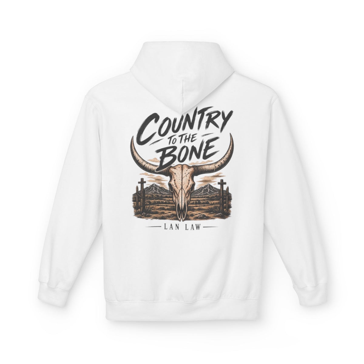 Country to the Bone Hoodie
