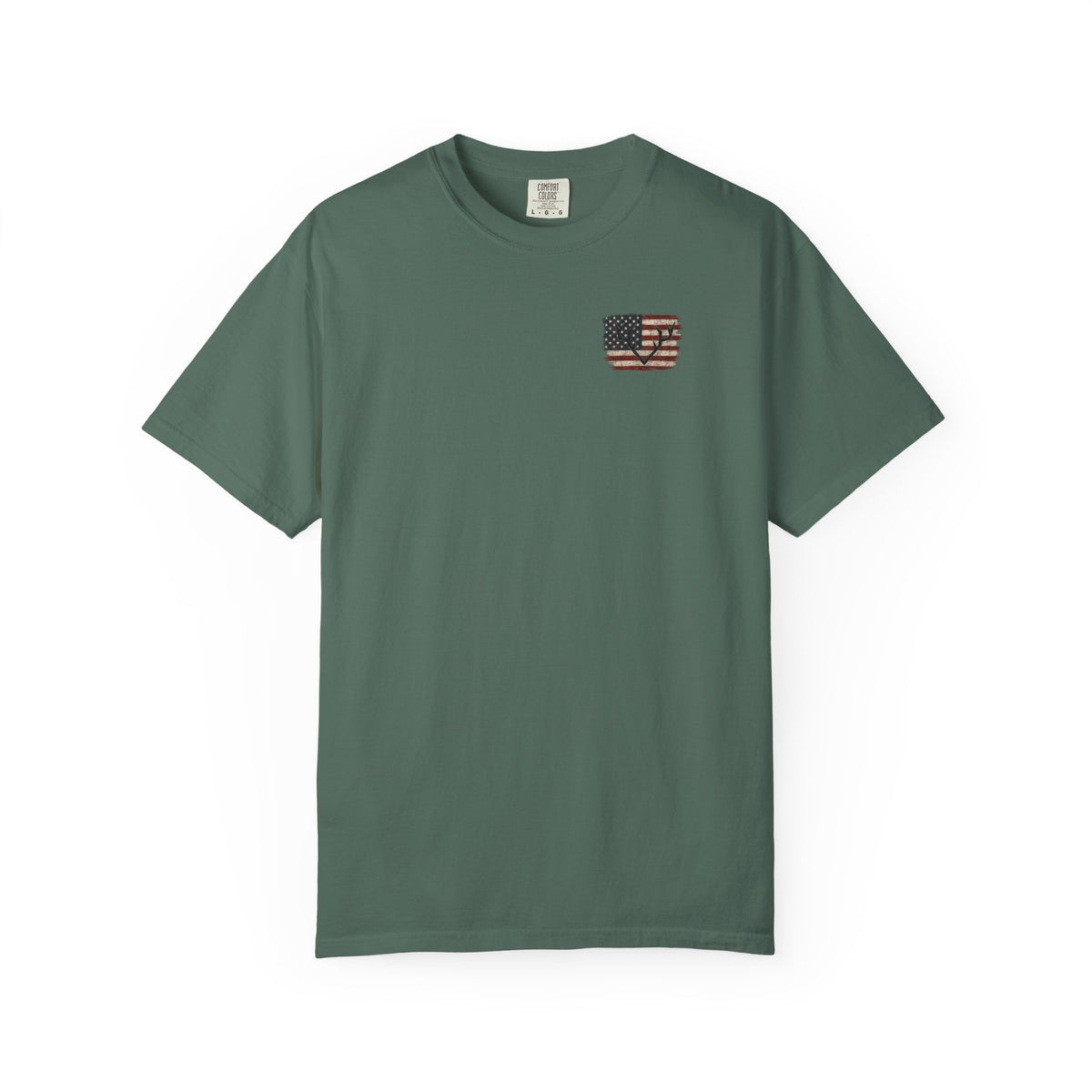 All Glory to Him Deer Skull Cross Tee