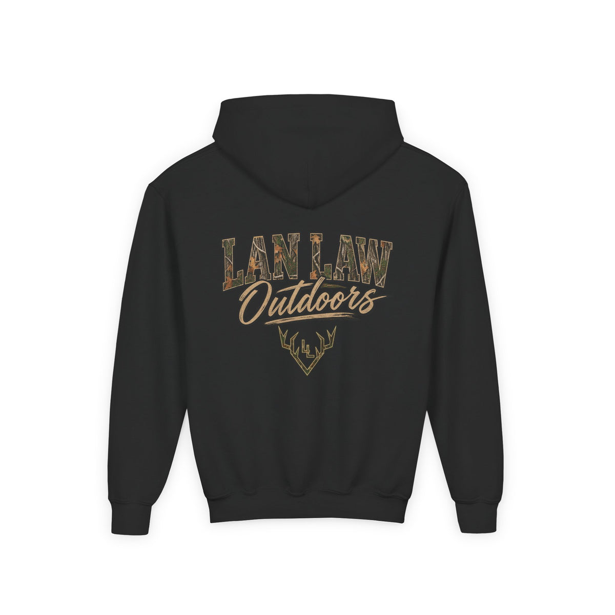 Camo Deer Antler Logo