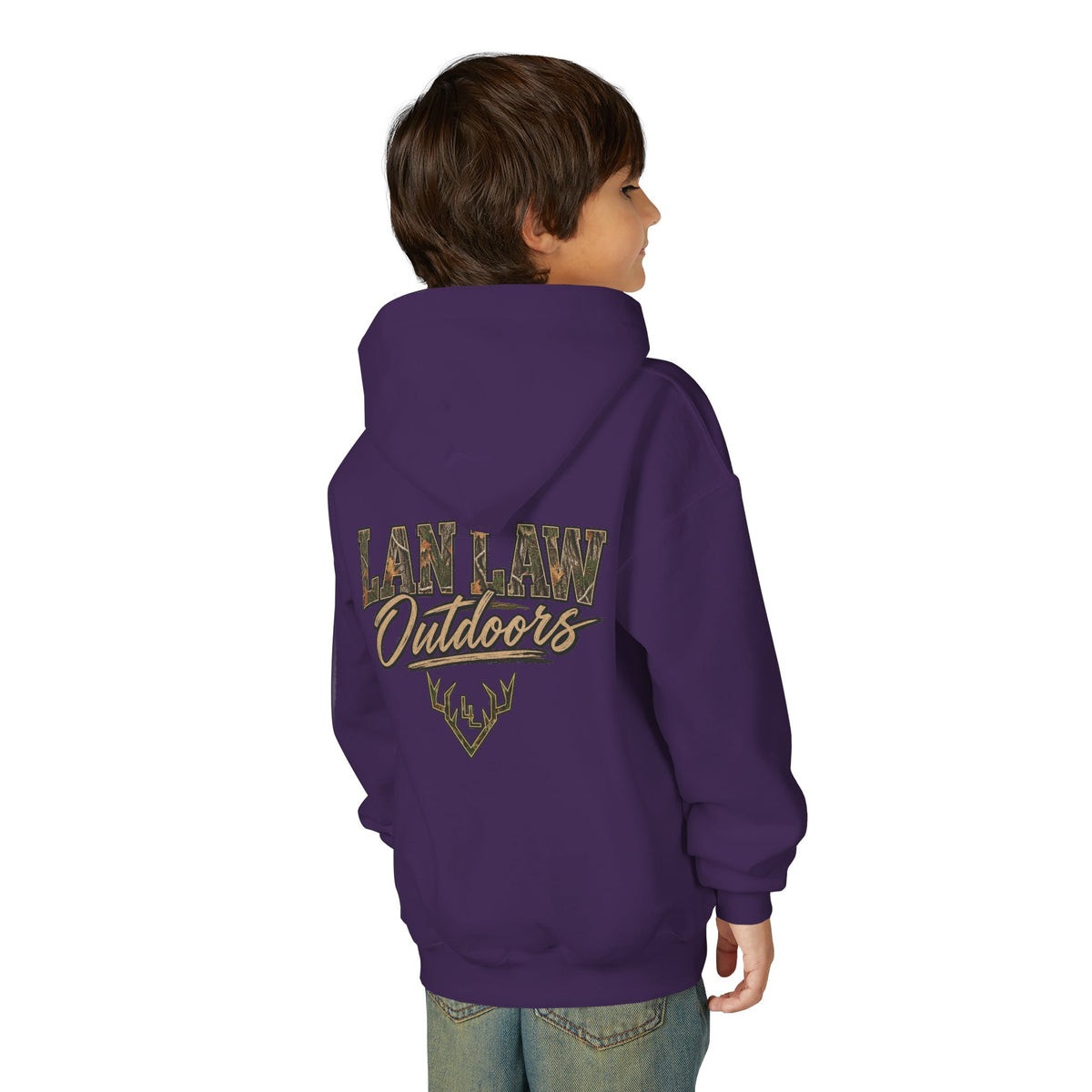 Camo Deer Antler Logo