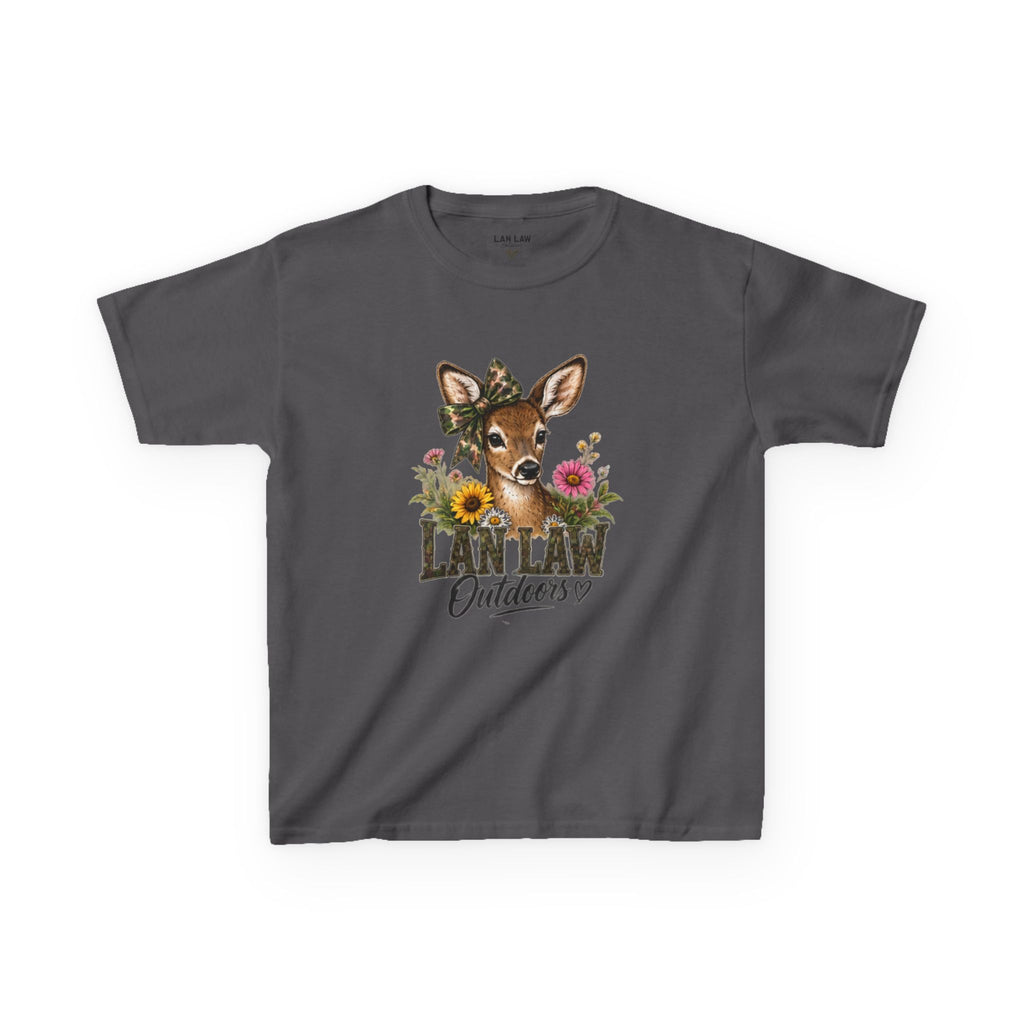 Deer Floral Graphic Shirt