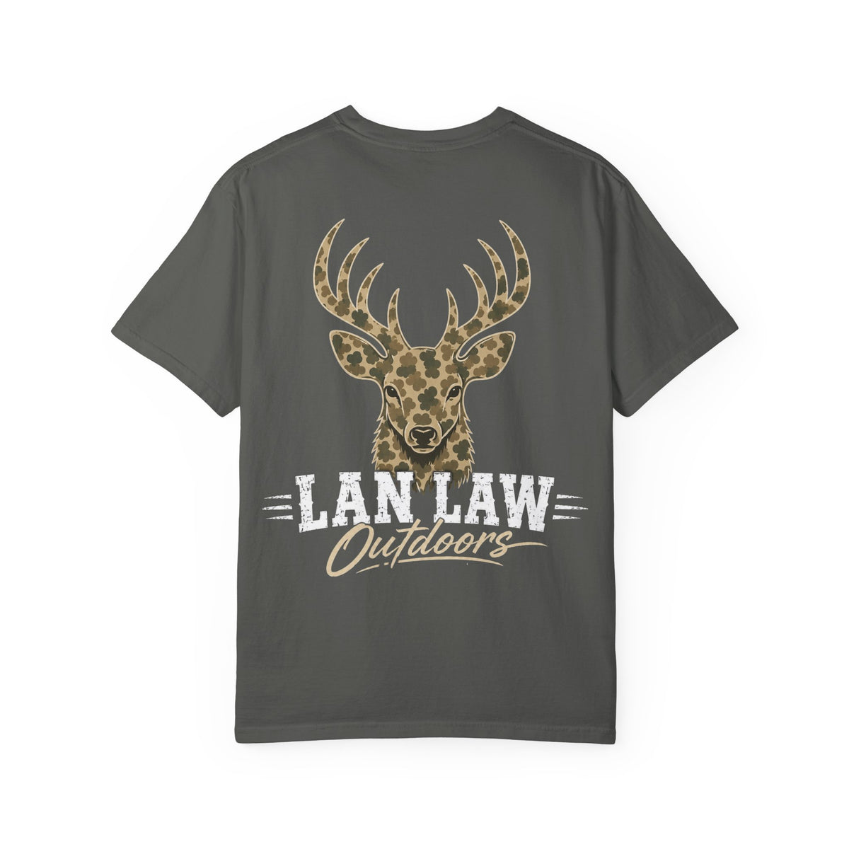 Deer Camouflage 'Lan Law Outdoors' T-Shirt