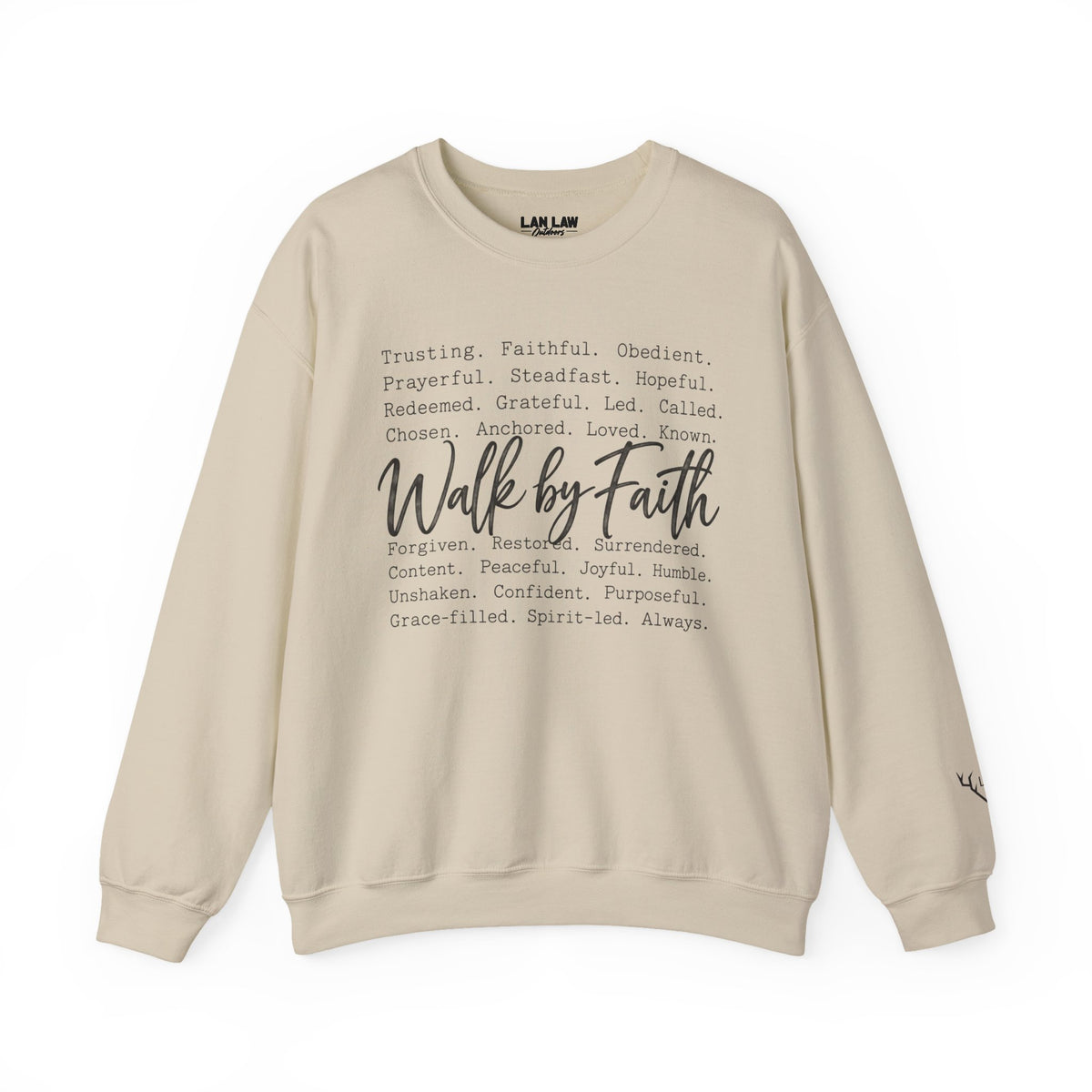 Walk by Faith Crewneck Sweatshirt
