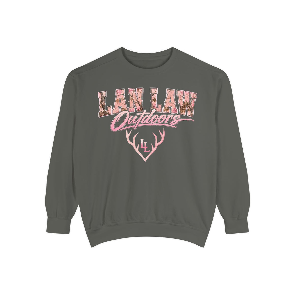 Pink Camo Logo Sweatshirt